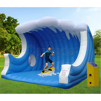 Machine à vagues de surf personnalisée, jeux sportifs, simulateur de surf, planche de surf mécanique gonflable
