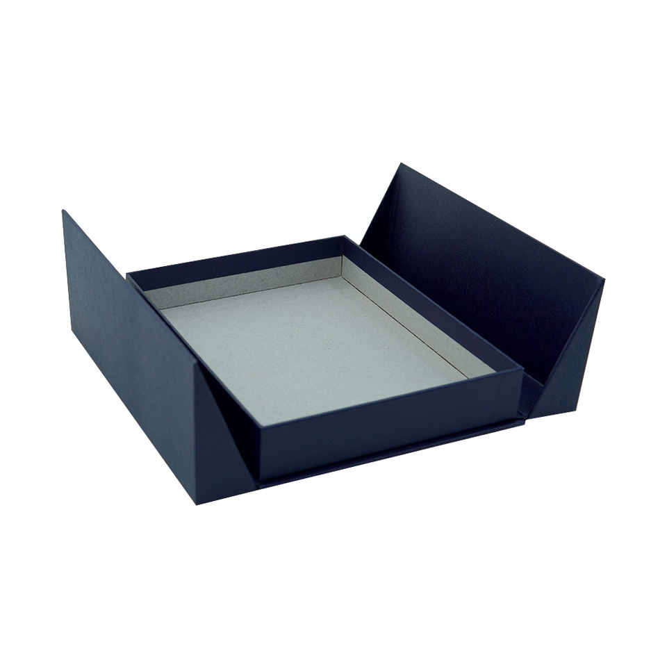 Custom Luxury Magnetic 2 Two Piece Side Open Double Door Gift Packaging ...
