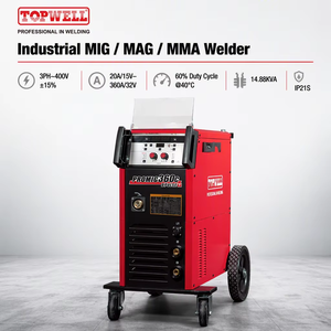 Soldadora <span class=keywords><strong>MIG</strong></span> Inverter Promig-360C de Alta Resistencia y Gran Capacidad con IGBT de 0.8mm Topwell - Product Image 1