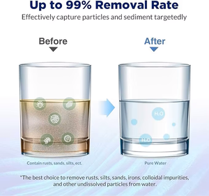 Nouvelle carafe filtrante à eau en verre minéral 2026 avec <span class=keywords><strong>charbon</strong></span> <span class=keywords><strong>actif</strong></span> pour éliminer le chlore, idéale pour la maison et les camping-cars - Product Image 3