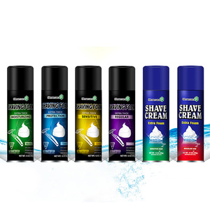Crème de rasage pré-rasage en gros sous marque privée, support OEM, crème de rasage pour hommes, <span class=keywords><strong>gel</strong></span> parfumé transparent - Product Image 1
