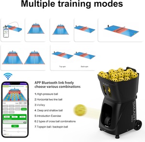Máquina Lanzapelotas de Pádel Multifuncional, Máquina Automática de Servicio para Entrenamiento de Tenis y Pickleball - Product Image 4