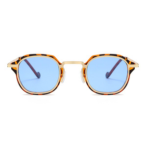 スクエアメタルPCミックスフルフレームUV400レディースレトロインターネット人気サングラス<span class=keywords><strong>2026</strong></span>新作パンクグラス - Product Image 5