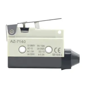 Joelec AZ-7140 interruptor de micro limite 10a 250v, interruptor de limite horizontal