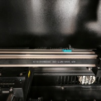 Machine de découpe laser à fibre de bureau haute vitesse LM-4030DF 800W refroidie par air pour la découpe et la gravure de métaux, petite production
