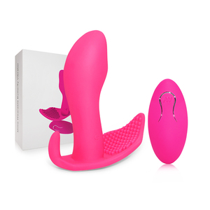<b>Remote</b> <b>Control</b> Premium Silicone Clitoral <b>Vibrator</b> Purple Adult Stimulation Sex Wellness Product - Product Image 3