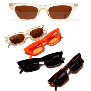 Gafas <span class=keywords><strong>de</strong></span> Sol <span class=keywords><strong>de</strong></span> <span class=keywords><strong>Moda</strong></span> <span class=keywords><strong>para</strong></span> <span class=keywords><strong>Mujer</strong></span>, Estilo Retro Vintage, Pequeñas, Tipo Ojo <span class=keywords><strong>de</strong></span> Gato - Product Image 3