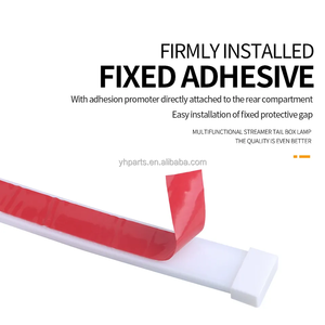 120cm/150cm Streamer dinamico galleggiante luce di Stop aggiuntiva LED Car Tail Trunk portellone striscia Dynamic Streamer indicatore di direzione - Product Image 4