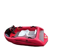 Bateau à grande vitesse Jet Ski en fibre de verre Mini bateau électrique 15KW batterie au lithium planche de surf Mini bateau de karting pour la location de sports nautiques