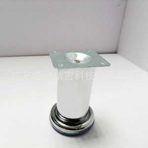 Yijun Furniture Legs Cylinder Shape 841 <b>Silver</b> Black Spray Paint Easy Installation Modern Minimalist Luxury - Product Image 2