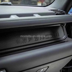 Nouveau Design Intérieur De Voiture Accessoires ABS Kits Intérieur En Fiber De Carbone Sec Pour <span class=keywords><strong>Land</strong></span> Rover Defender 90 110 130 - Product Image 6