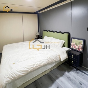 Nhà di động lắp ghép cao cấp 20FT 40FT, có thể gấp gọn, mở rộng, làm từ container thép, 2-4 phòng ngủ, dùng làm văn phòng, khách sạn, ngoài trời - Product Image 5