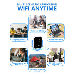 DNXT Nhà Máy OEM ODM 4G Không Dây Xách Tay Wifi <span class=keywords><strong>Router</strong></span> Loại C Pin Điện Thoại Di Động 4G Wifi <span class=keywords><strong>Router</strong></span> Với Sim Khe Cắm Thẻ Nhớ - Product Image 3