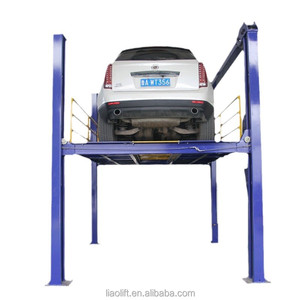 Plataforma Elevadora Hidráulica <span class=keywords><strong>de</strong></span> Acero LEO LEOJD Fabricada en China, 5000 kg, 3500x6000 mm, para 2 Pisos, Usada - Product Image 1