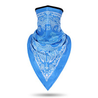 Bandana tendance, style hip-hop, cache-visage à motif paisley, cache-cou respirant à trous d'aération hautement élastique pour le cyclisme en plein air