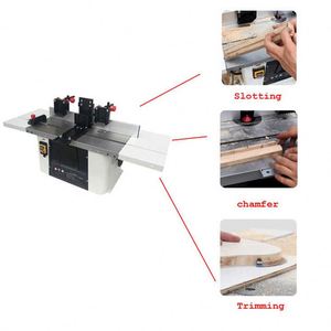 เครื่องกัดแนวตั้งอุตสาหกรรม 220V สำหรับงานไม้ เครื่องไสไม้สำหรับทำเฟอร์นิเจอร์ เครื่องกัดไม้สำหรับใช้งานบนแท่น - Product Image 6