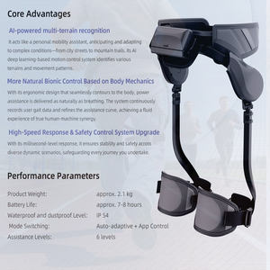 Exosquelette Robotique IA en Fibre de Carbone Combinaison Électrique Légère pour Randonnée Marche et Escalade Assistance Robotique Sportive - Product Image 4