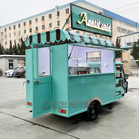 Chariot à nourriture Mobile pour moto et Sushi, 1 pièce, camion à Hamburger, Van de thaïlande, chariot pour Sushi, crème glacée, Tricycle