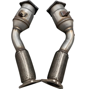 Kolayca oksitlenmez/Euro <span class=keywords><strong>2</strong></span>/<span class=keywords><strong>3</strong></span>/4/5 araba aksesuarları yüksek performanslı katalitik konvertör egzoz susturucu - Product Image 5