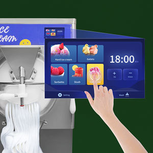 Ticari İtalyan sert dondurma makinesi <span class=keywords><strong>Sorbet</strong></span> Gelato yapımcısı yüksek verimlilik toplu dondurucu meyve Gelato yapma makinesi - Product Image 3