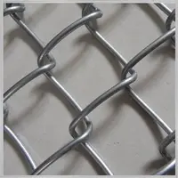 Rete metallica galvanizzata di alta qualità a buon mercato 6ft 50x50mm del collegamento a catena/rete metallica di ferro