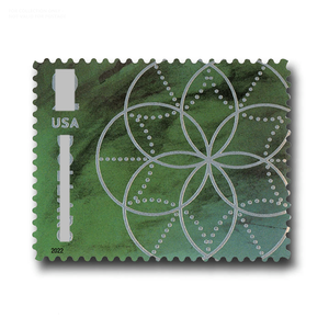 Estampillas postales <span class=keywords><strong>de</strong></span> Estados Unidos con diseño floral geométrico <span class=keywords><strong>de</strong></span> <span class=keywords><strong>2022</strong></span>, $2, estampillas postales <span class=keywords><strong>de</strong></span> Estados Unidos en formato libro, estampillas florales eternas <span class=keywords><strong>de</strong></span> Estados Unidos al por mayor para cartas. - Product Image 3