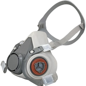 Lager verfügbar Half Face Piece Wieder verwendbare Chemikalien Atemschutz maske zum Lackieren zum Fabrik preis - Product Image 4