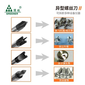 Greener Special <b>Screwdriver</b> <b>Set</b> Tri Wing U Shape Y Shape Precision For Home And Factory Use - Product Image 3