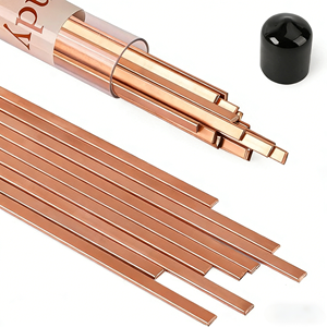 ลวดเชื่อมเงินแบบแบน ขนาด 1.3*3.2*250 มม. ความเงิน 2%/5%/15% ลวดเชื่อมฟอสฟอรัสคอปเปอร์ สำหรับงานส่งออก - Product Image 3