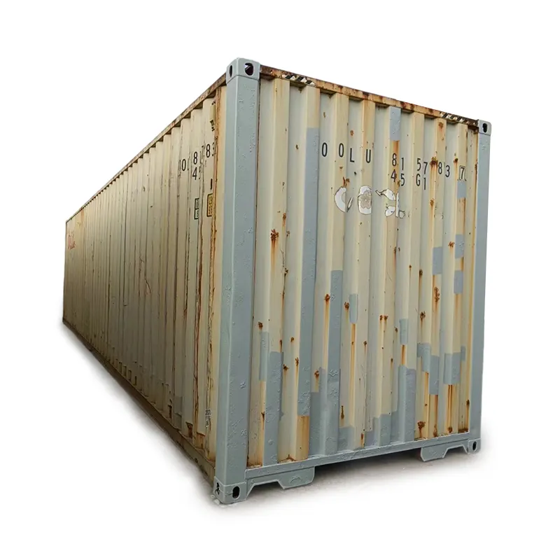 حاويات شحن مستعملة بطول 40 قدمًا من الصين إلى أنحاء العالم تباع السعر حسب النظام الصيني