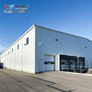 Entrepôt de stockage de grande capacité construit à partir d'acier préfabriqué à poutres en H soudées - Product Image 1