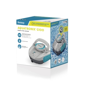 Nouveauté 2025, <span class=keywords><strong>bestway</strong></span> 58864, outil de nettoyage de piscine et de spa, <span class=keywords><strong>robot</strong></span> de nettoyage de fond de piscine rechargeable - Product Image 5