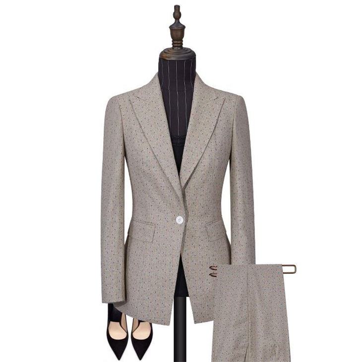 Cmt Clothing Manufacturers Pants 3piece Womens Suit Cmt Women Clothes Formal Business Office Career Tuxedo Suit Blazer For Women 