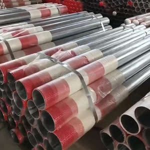 عمود فولاذي مجلفن مضاد للتصادم، عمود ثابت لحماية السيارات، أعمدة مواقف السيارات في مراكز التسوق، عمود تحذير وعزل من الفولاذ Q235 - Product Image 5