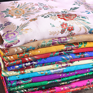 High-End chinesische Jacquard Stoff Satin Stoff zart bequem für Kleidung Wurf kissen Kunst handwerk Dekoration Stoff - Product Image 2
