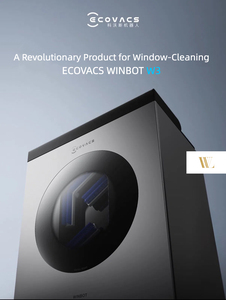 Premier WINBOT W3 PRO Omni <span class=keywords><strong>ECOVACS</strong></span>, nettoyeur de vitres robotisé électrique, station portable, usage domestique, extérieur, maison, bureau, sûr, 3 modes - Product Image 5