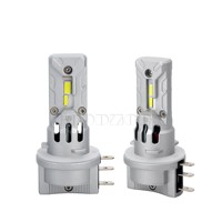 Ampoule de phare LED GOODZOOM H15, plug and play, avec ventilateur de refroidissement, étanche, pour voiture et camion