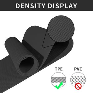 Tapete de Yoga TPE para Dropshipping, Antideslizante, con Logotipo Personalizado, Impresión UV, Ecológico, Doble Capa - Product Image 3
