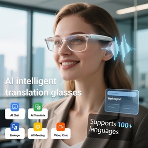 Occhiali Traduttori AI Indossabili: Oltre 100 Lingue, Lenti Elettrocromiche, Chiamate Bluetooth e Musica per Fiere Transfrontaliere - Product Image 5
