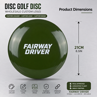 Disques de golf professionnels personnalisés avec logo pour tournoi – Standard, Distance, Driver, Fairway, Mid-Range, Putter – Matériau PE – Vente en gros