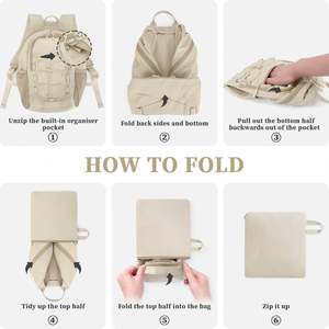 Mochila de Senderismo Plegable Ligera Personalizada de 15L, Mochila Deportiva Ultraligera con Múltiples Bolsillos para Escalada - Product Image 6