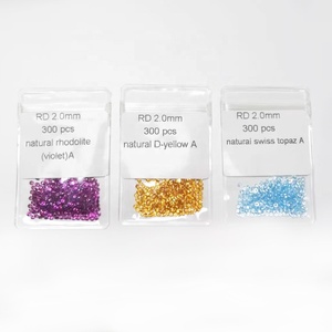 Baifu-gemas sueltas de bule, gemas naturales de 2mm de tamaño pequeño, <span class=keywords><strong>Suiza</strong></span> - Product Image 4