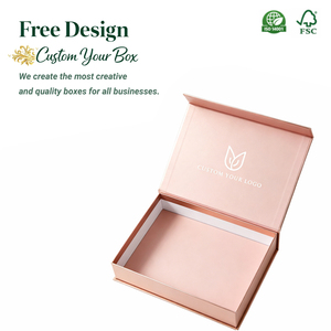 Cajas de Regalo para Pelucas de Lujo, Caja Extra Grande para Pelucas, Caja Blanca, <span class=keywords><strong>Rosa</strong></span>, Dorada, Rectangular, Personalizada - Product Image 1