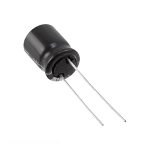 ตัวเก็บประจุแบบ Through Hole ยี่ห้อ Manufacturer Channel รุ่น CAP ALUM 47UF 20% 100V RADIAL TH URZ2A470MPD 47 ยูเอฟ - Product Image 1