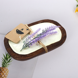 Vente en gros, nouveauté, <span class=keywords><strong>bougie</strong></span> de Noël pour mariage, <span class=keywords><strong>bois</strong></span> de paulownia, cire de soja naturelle, bougies de luxe pour bol de pâte d'aromathérapie - Product Image 5