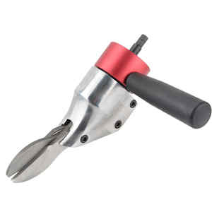 Ciseaux de <span class=keywords><strong>coupe</strong></span> en métal Buse pour tournevis à air Utilisation Perceuse électrique Mandrin Cisailles à disque en fer Tissu en plastique Laine <span class=keywords><strong>Coupe</strong></span>-treillis métallique - Product Image 6