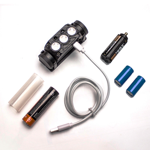 <span class=keywords><strong>Faro</strong></span> <span class=keywords><strong>ricaricabile</strong></span> USB Super luminoso ad alta potenza 3 LED lampada frontale da pesca da caccia impermeabile all'aperto - Product Image 5
