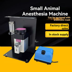 جهاز تخدير حيوانات صغير جهاز تخدير غاز مختبري للتنفس للحيوانات الأليفة لفأر الفئران جهاز مراقبة بيطرية - Product Image 2