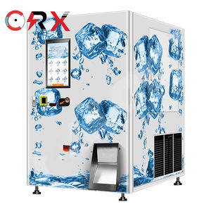 Máquina Expendedora de hielo autoservicio para exteriores Máquina Expendedora de hielo en bolsas Máquina Expendedora de cubitos de hielo - Product Image 3