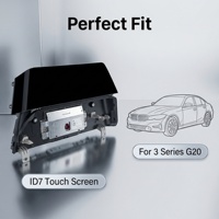 Écran tactile premium pour BMW Série 3 G20 320i/325i/330i ID7 – Écran de navigation LCD – Pièce de mise à niveau électronique pour l'intérieur de la voiture